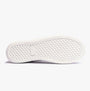 Barbour CELESTE Womens Casual Trainers White/Lemonade sole view, showing rubber/EVA material and textured grip.