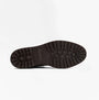 Barbour BAMBURGH Womens Hiker Boots Brown bottom view showing rubber sole with traction pattern.