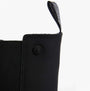 Barbour SIDNEIGH Womens Chelsea Boots Black detail view of elasticated side panel and pull tab