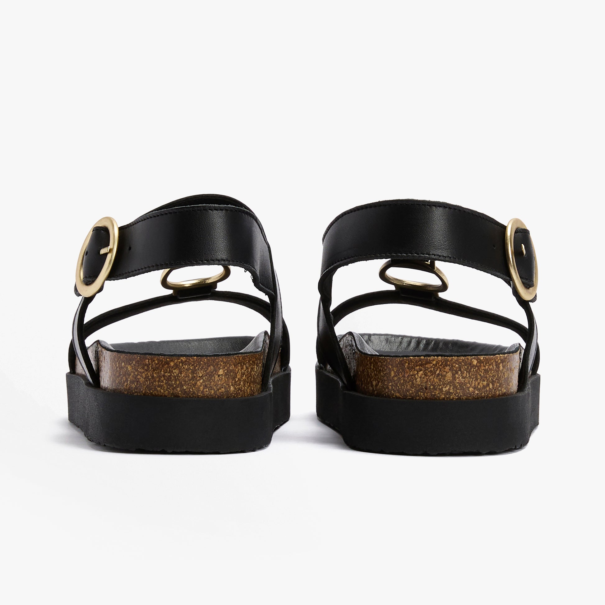 Barbour GWEN Womens Ankle Strap Sandals Black