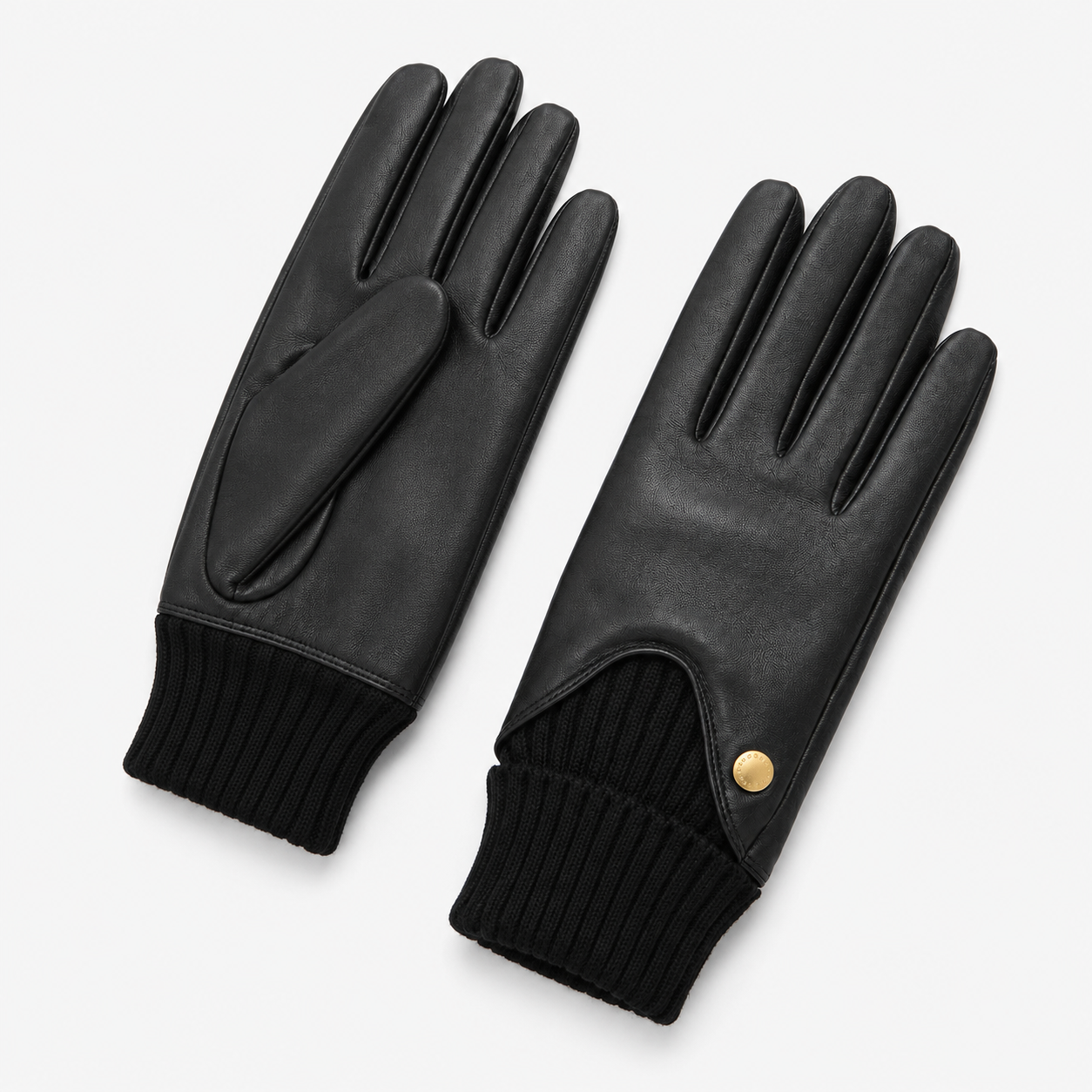 Barbour DEANNA LEATHER Womens Gloves Black