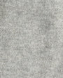 Barbour SPARKLE BEANIE & SCARF Womens Gift Set Grey Marl fabric texture close-up view.