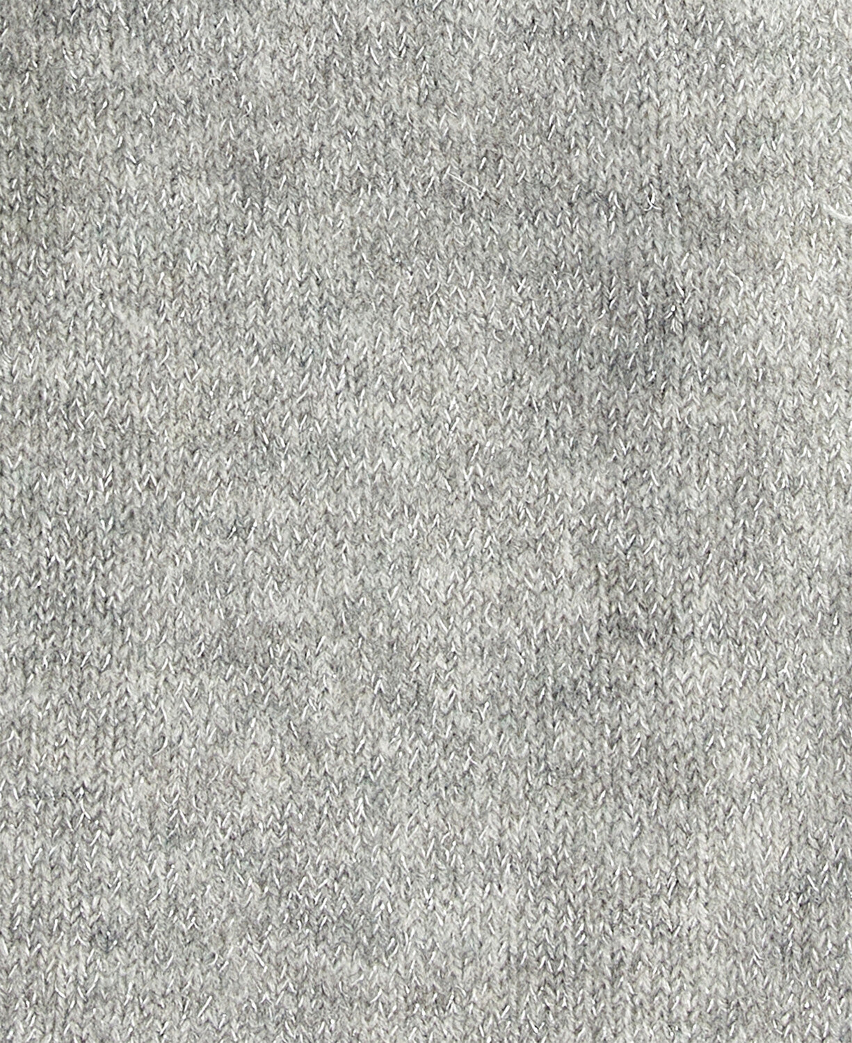 Barbour SPARKLE BEANIE & SCARF Womens Gift Set Grey Marl fabric texture close-up view.