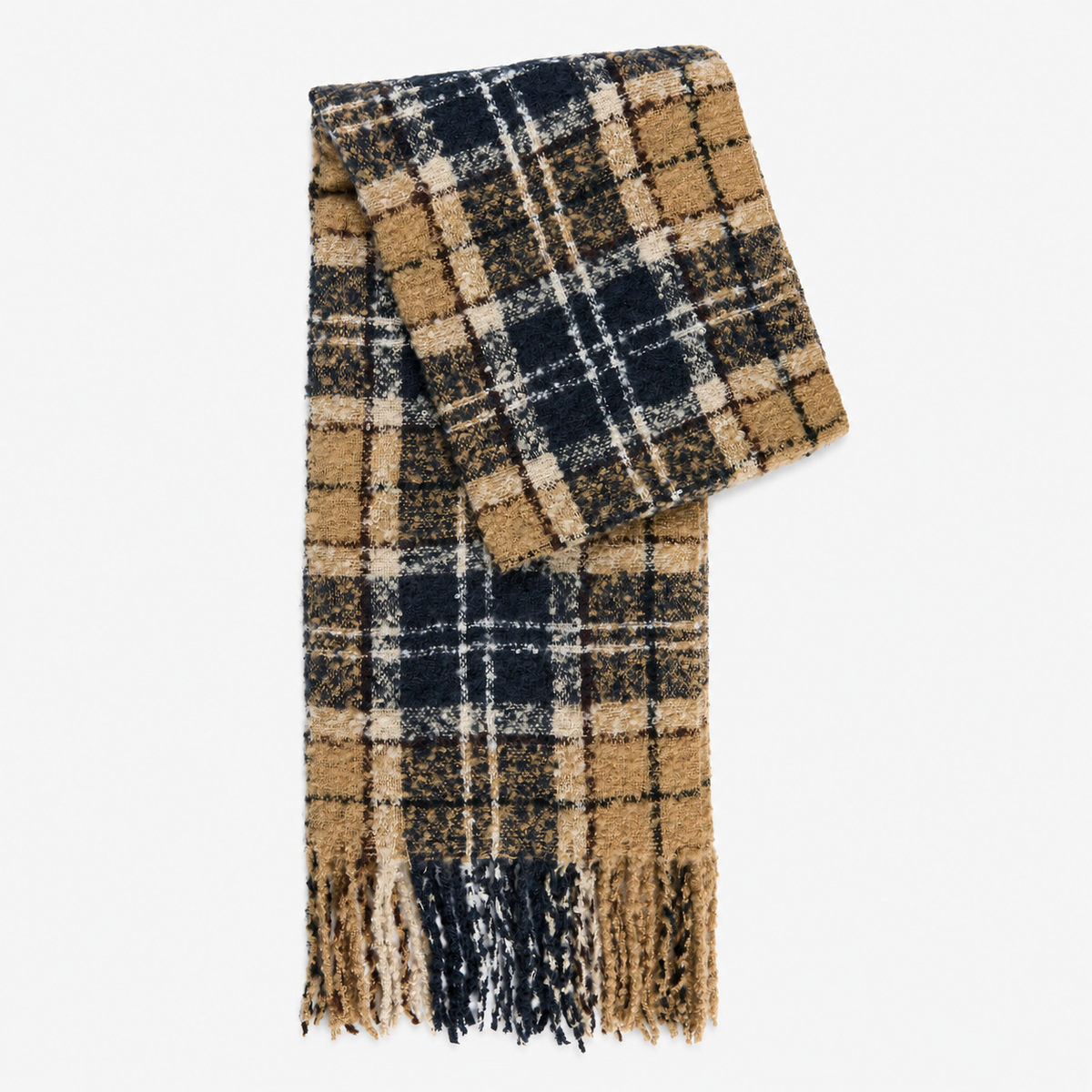 Barbour SALTBURN BEANIE & TARTAN SCARF GIFT SET Womens Beanie Birchwood