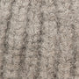 Barbour TRAVEL MUG & BEANIE Gift Set Womens Pink/Grey beanie detail view showing textured fabric in grey.