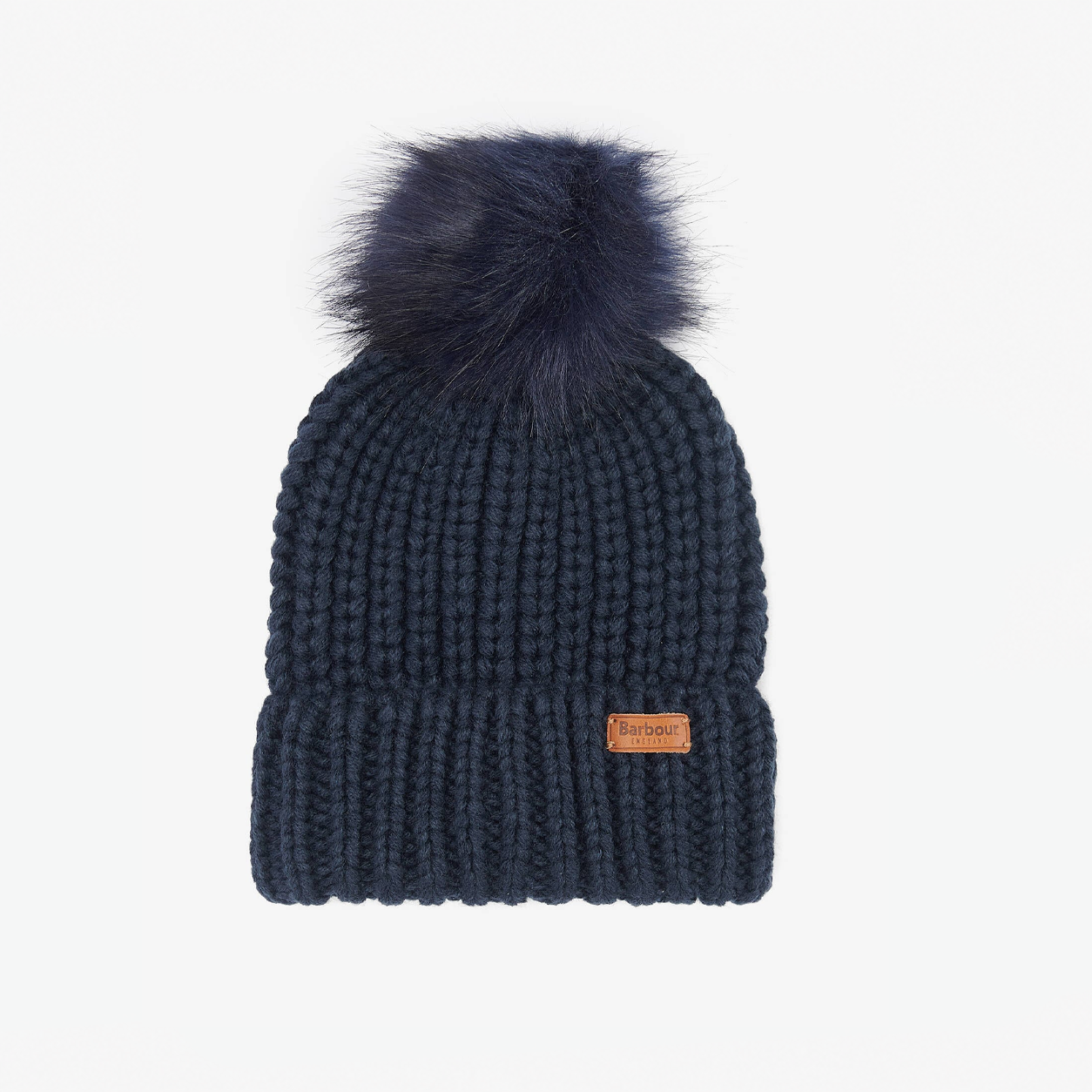Barbour SALTBURN BEANIE Womens Beanie Navy
