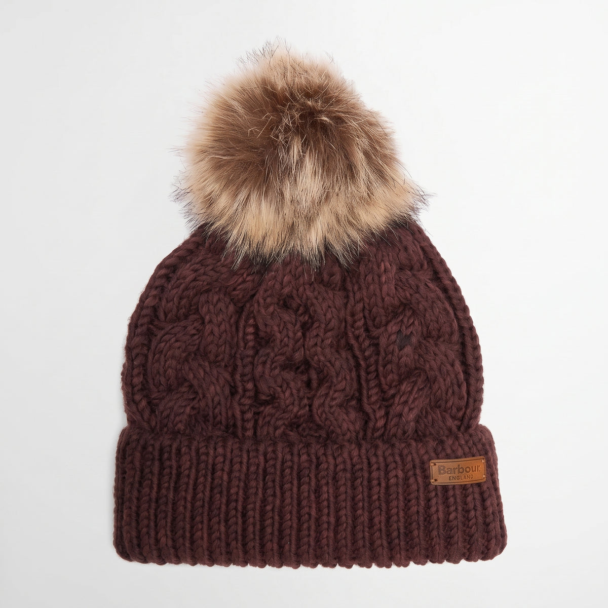 Barbour PENSHAW BEANIE Womens Beanie Fig