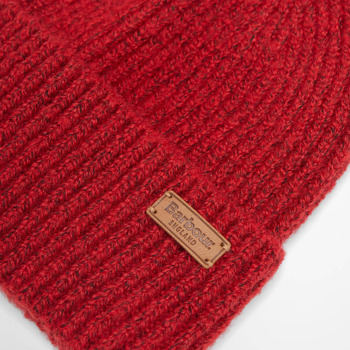 Barbour OLIVIA BEANIE & SCARF GIFT SET Womens Beanie Red Spruce