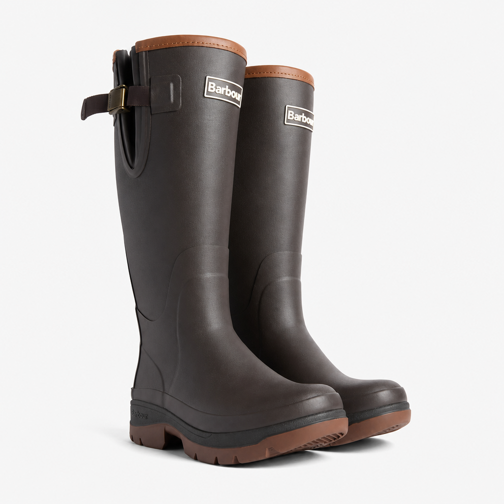 Barbour TEMPEST TALL Womens Wellingtons Brown