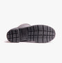 Barbour ABBEY Womens Wellington Boots Black sole view featuring rubber grip pattern for traction.