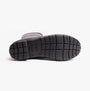 Barbour BANBURY Womens Wellington Boots Black bottom view showing rubber sole and tread pattern
