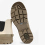 Barbour NIMBUS Womens Chelsea Wellies Salt/Dusky Green sole view showcasing tread design and comfort features.