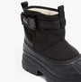 Barbour BRAYBOURN Womens Duck Boot Wellies Black detail view showcasing the upper and sole design.