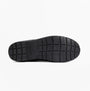 Barbour MOWBRAY Womens Mid Wellies Navy/Classic Tartan sole view with textured rubber for grip.