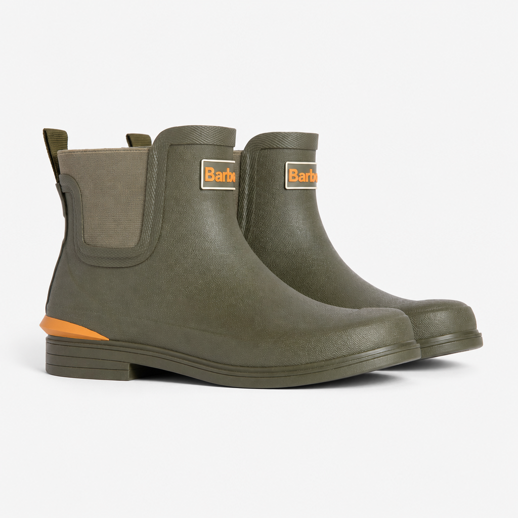 Barbour ABBEYFIELD Womens Wellingtons Dark Olive