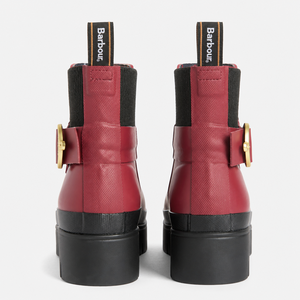 Barbour HEPBURN ANKLE Womens Wellingtons Cranberry Red