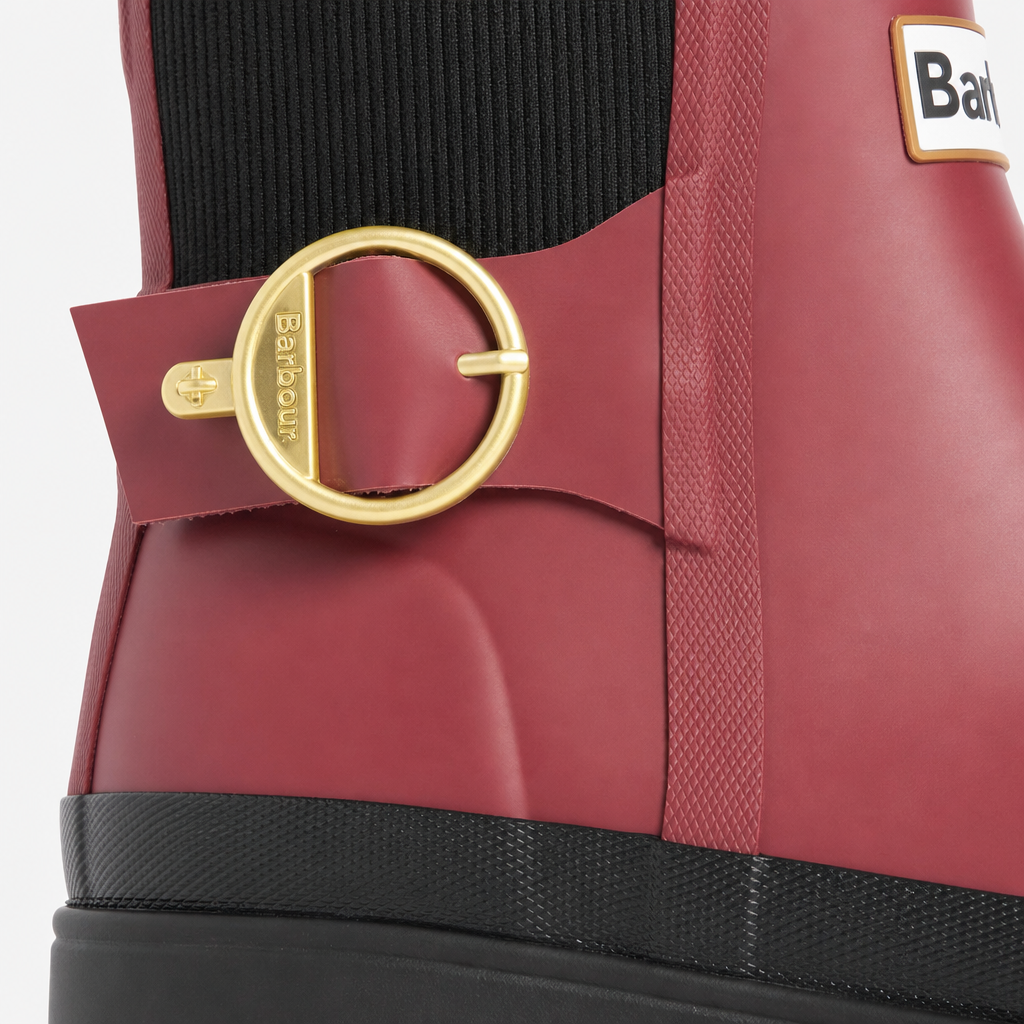 Barbour HEPBURN ANKLE Womens Wellingtons Cranberry Red