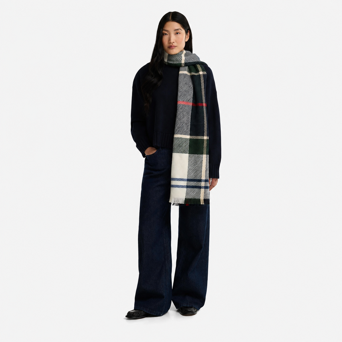 Barbour BLAIR TARTAN Womens Regular Evergreentartan