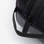 Barbour BLACKWALL Mens Wash Bag Black detail view showing zip and grab handle