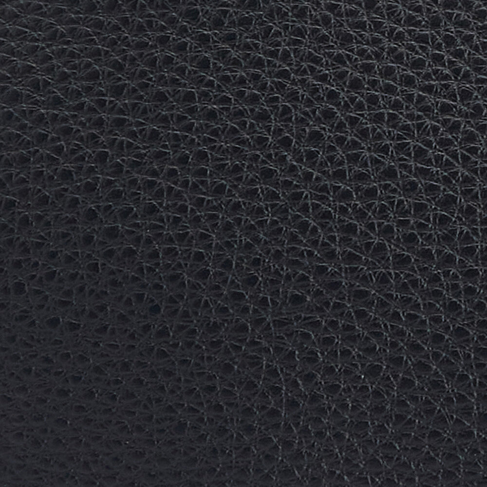 Barbour BLACKWALL Mens Wash Bag Black detail view of textured black material surface