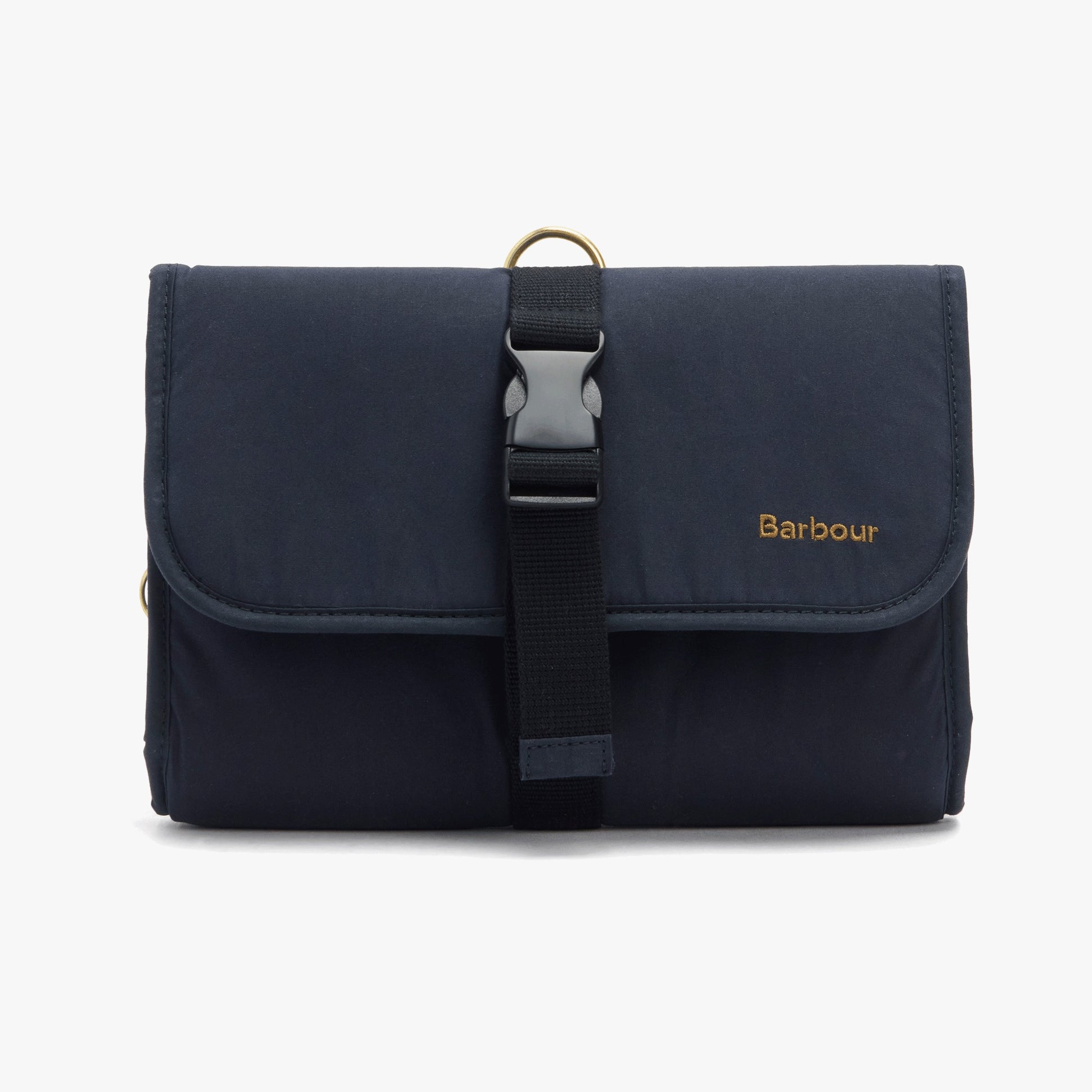 Barbour TRANSPORT Mens Wash Bag Navy