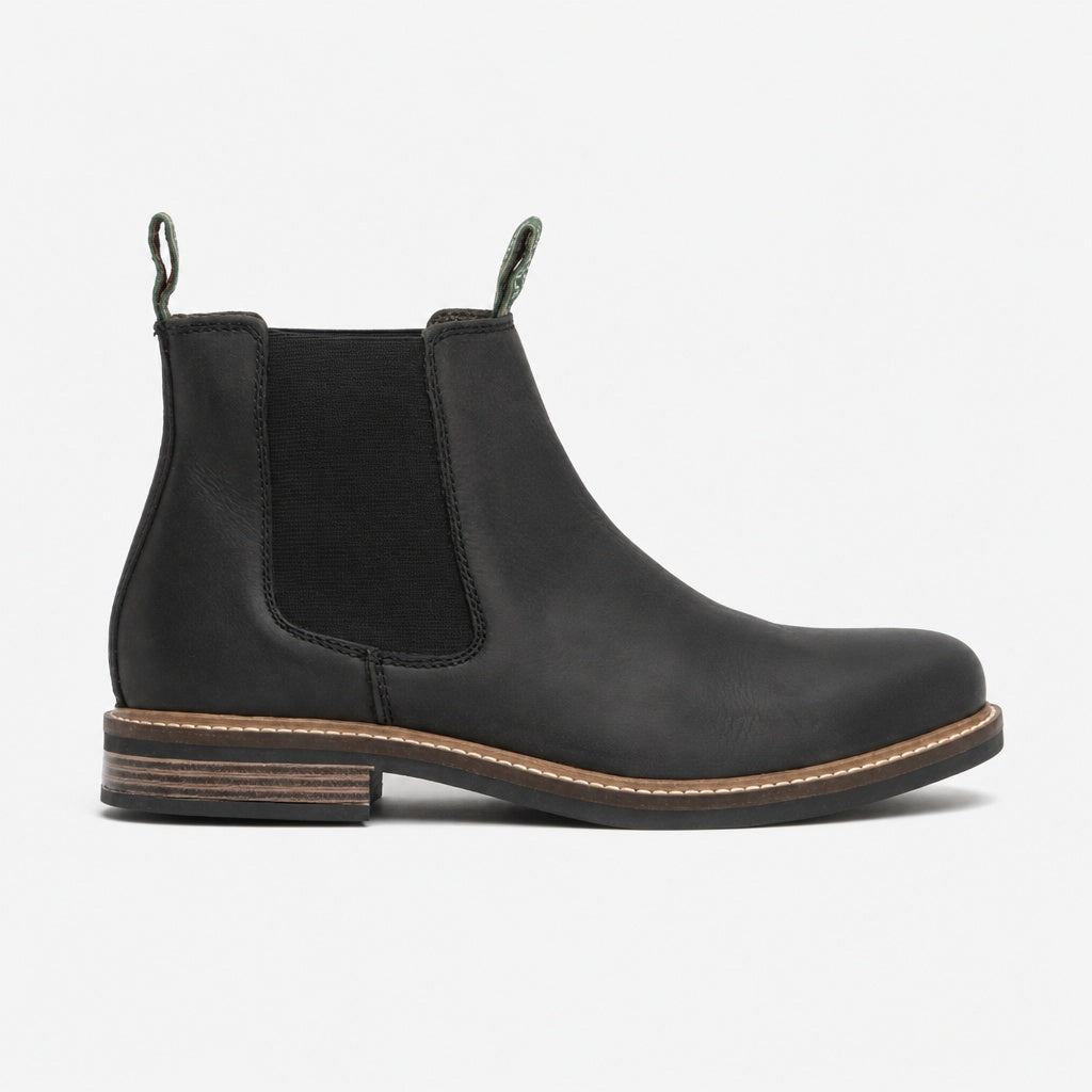 Barbour FARSLEY Mens Chelsea Boots Black
