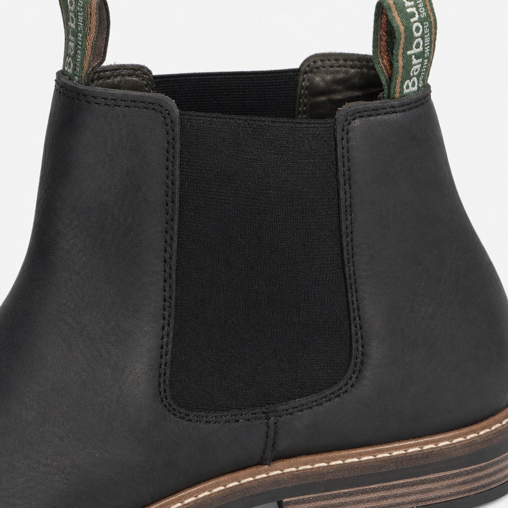 Barbour FARSLEY Mens Chelsea Boots Black