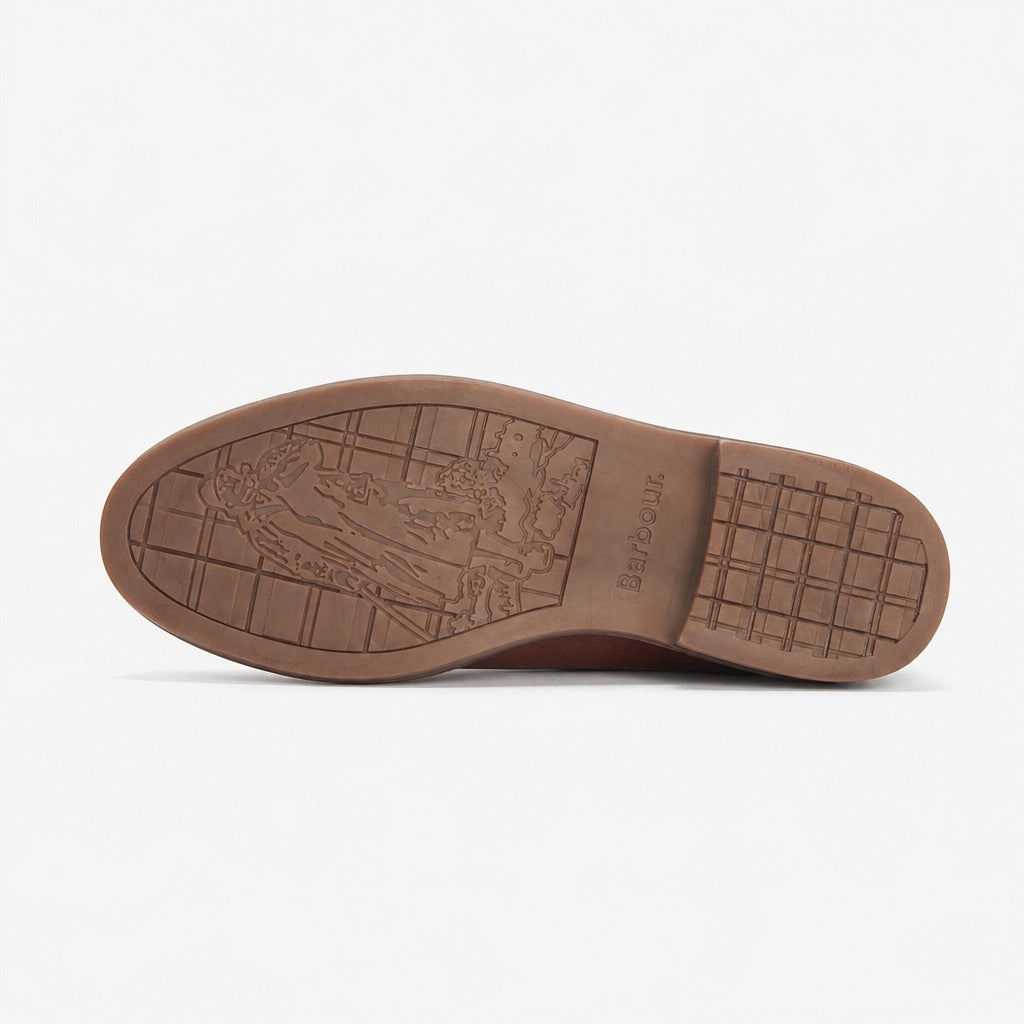 Barbour FARSLEY Mens Chelsea Boots Teak