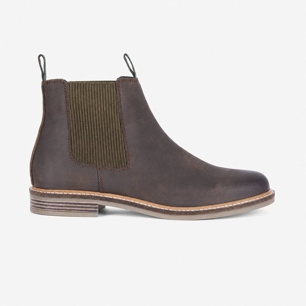 Barbour FARSLEY Mens Chelsea Boots Chocolate