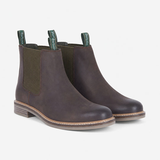 Barbour FARSLEY Mens Chelsea Boots Chocolate
