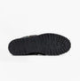 Barbour TILLER Mens Moccasin Boots Black bottom view showcasing rubber sole and tread design.