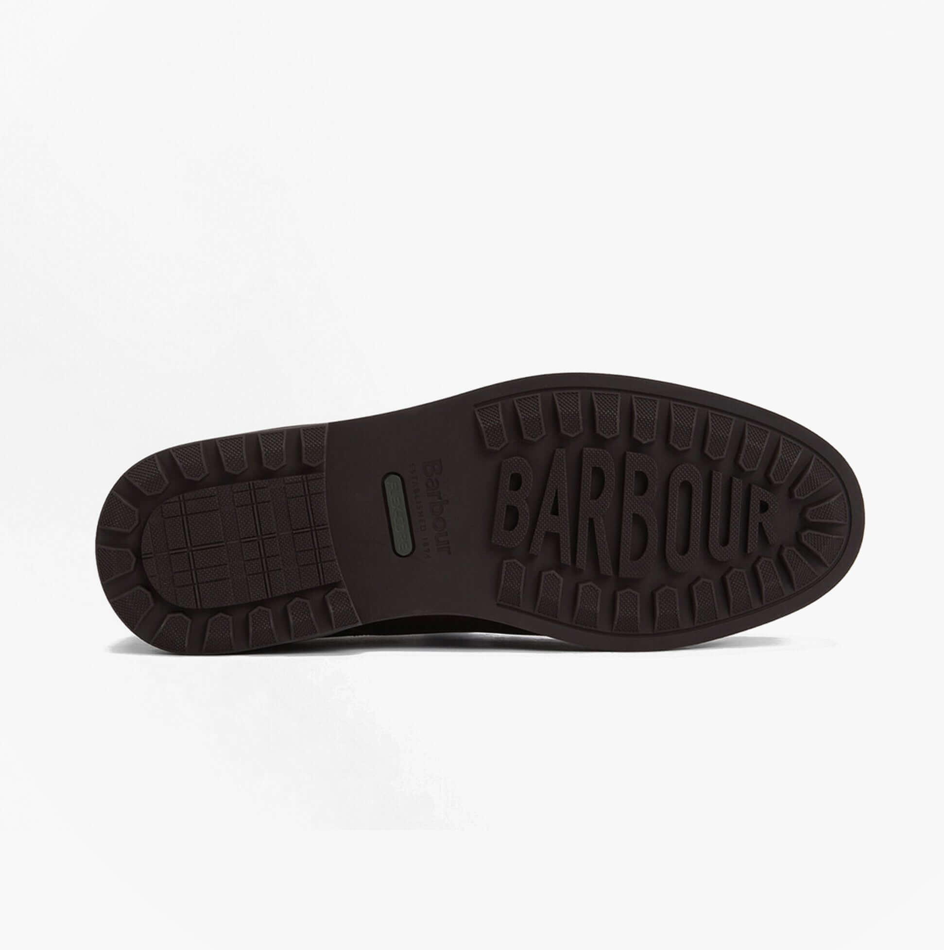 Barbour CARTHY Mens Derby Shoes Dark Brown