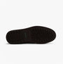 Barbour MEAYS Mens Chukka Boots Black bottom view showing rubber sole details.