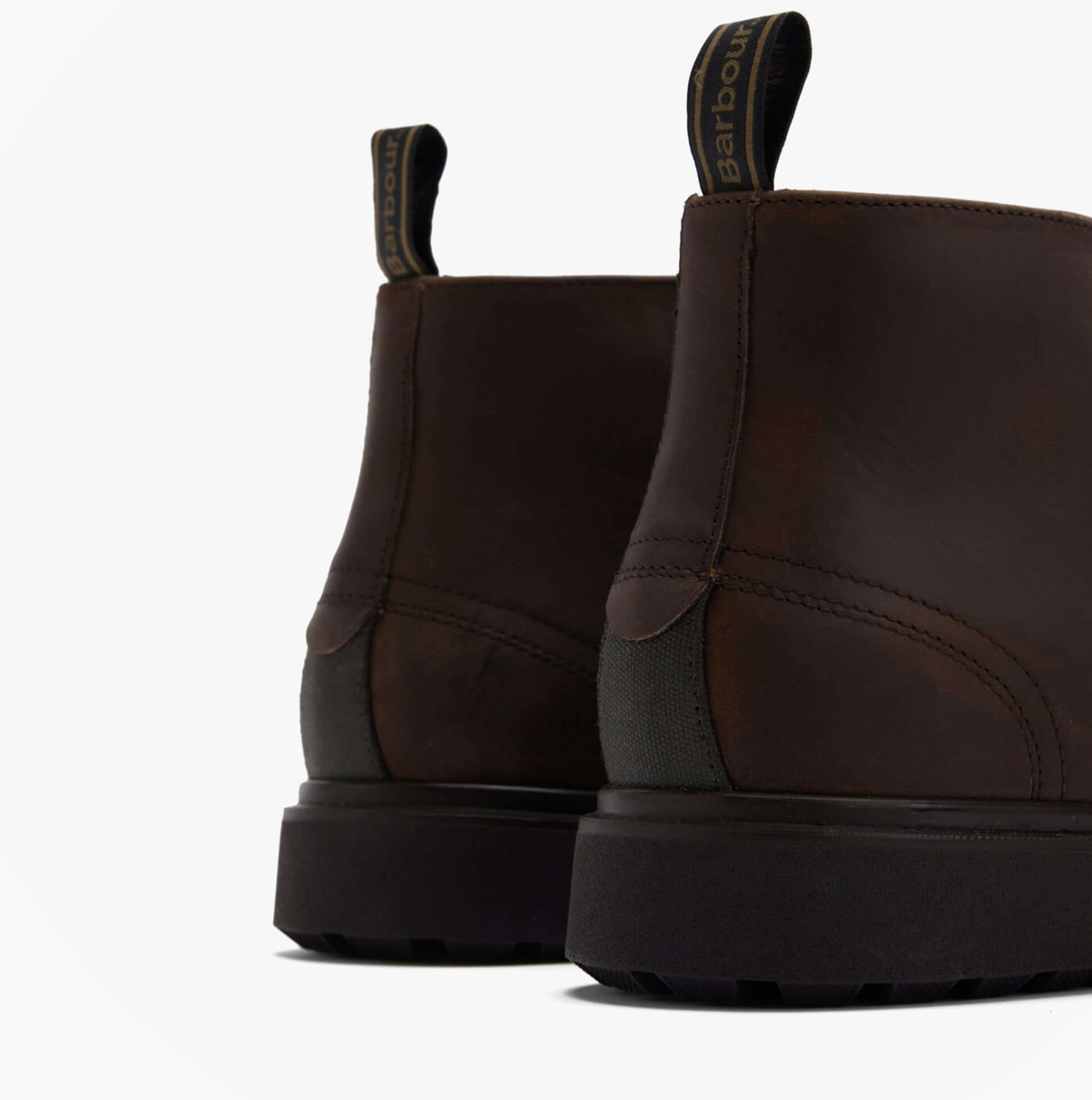 Barbour MEAYS Mens Chukka Boots Dark Brown