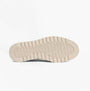 Barbour HADSTON Mens Chukka Boots Olive/Dark Brown bottom view with rubber sole detailing.