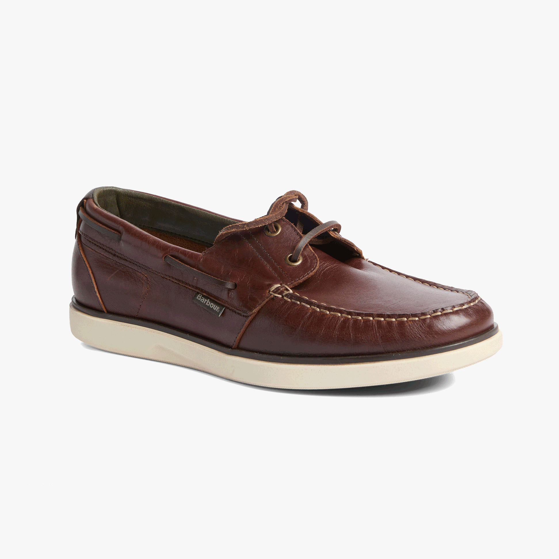 Barbour ROTHLEY Mens Boat & Deck Shoes Dark Brown