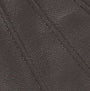 Barbour BURNISHED LEATHER THINSULATE Mens Gloves Dark Brown detail view of leather texture.