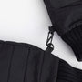 Detail view of Barbour PEAK LEGACY GLOVES Mens Black showing fabric texture and rib-knit trim.