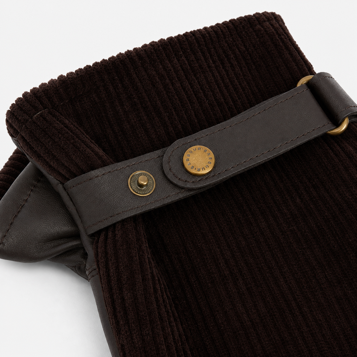 Barbour NELSON WATERPROOF Mens Gloves Brown
