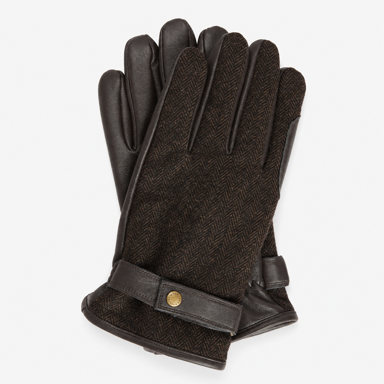 Barbour BARLOW Mens Gloves Brown