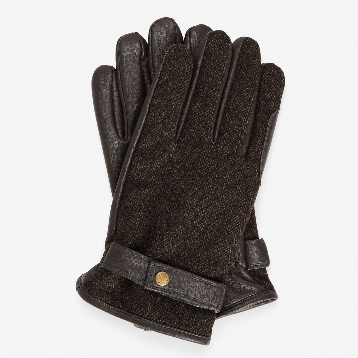 Barbour BARLOW Mens Gloves Brown