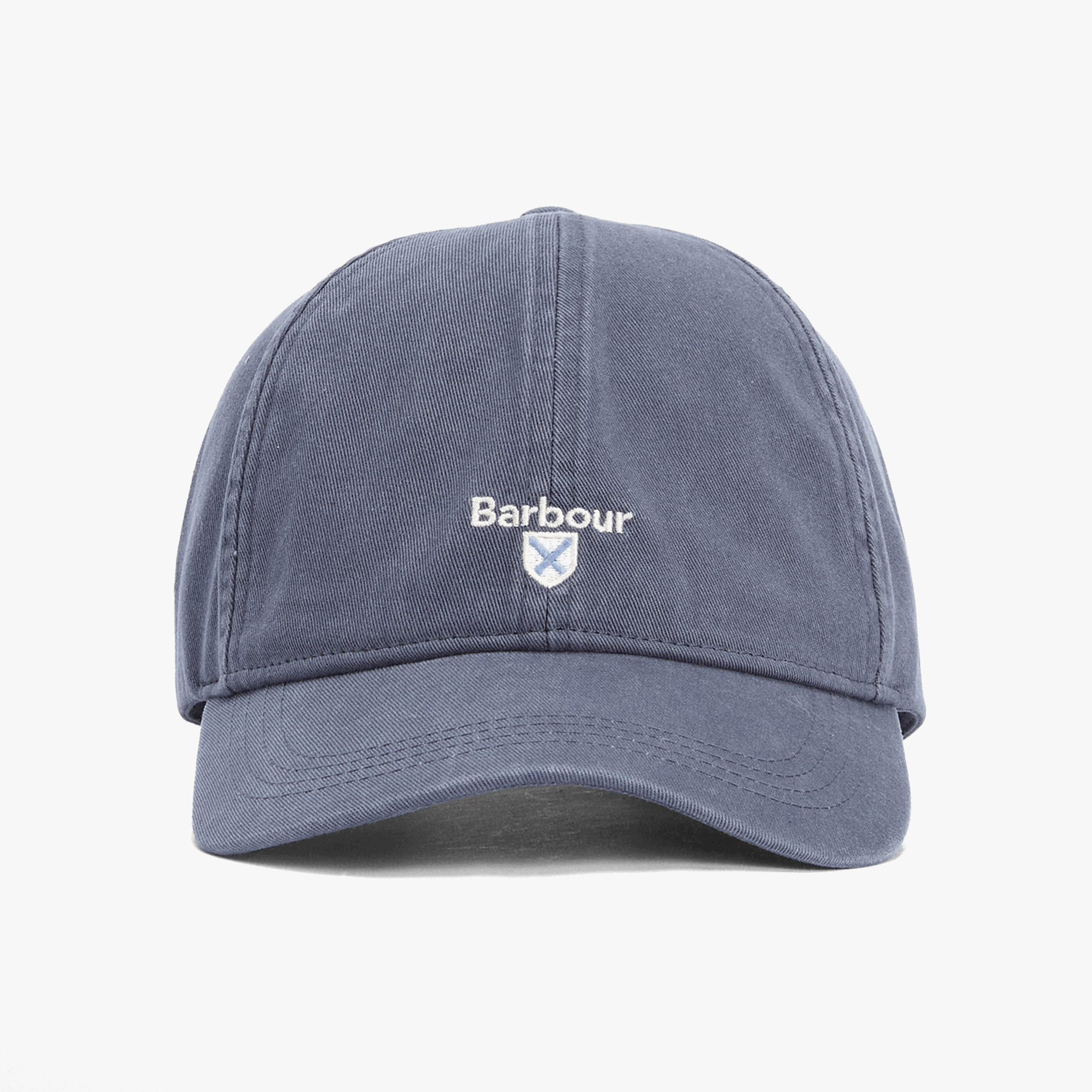 Barbour CASCADE Mens Baseball Cap Washed Blue