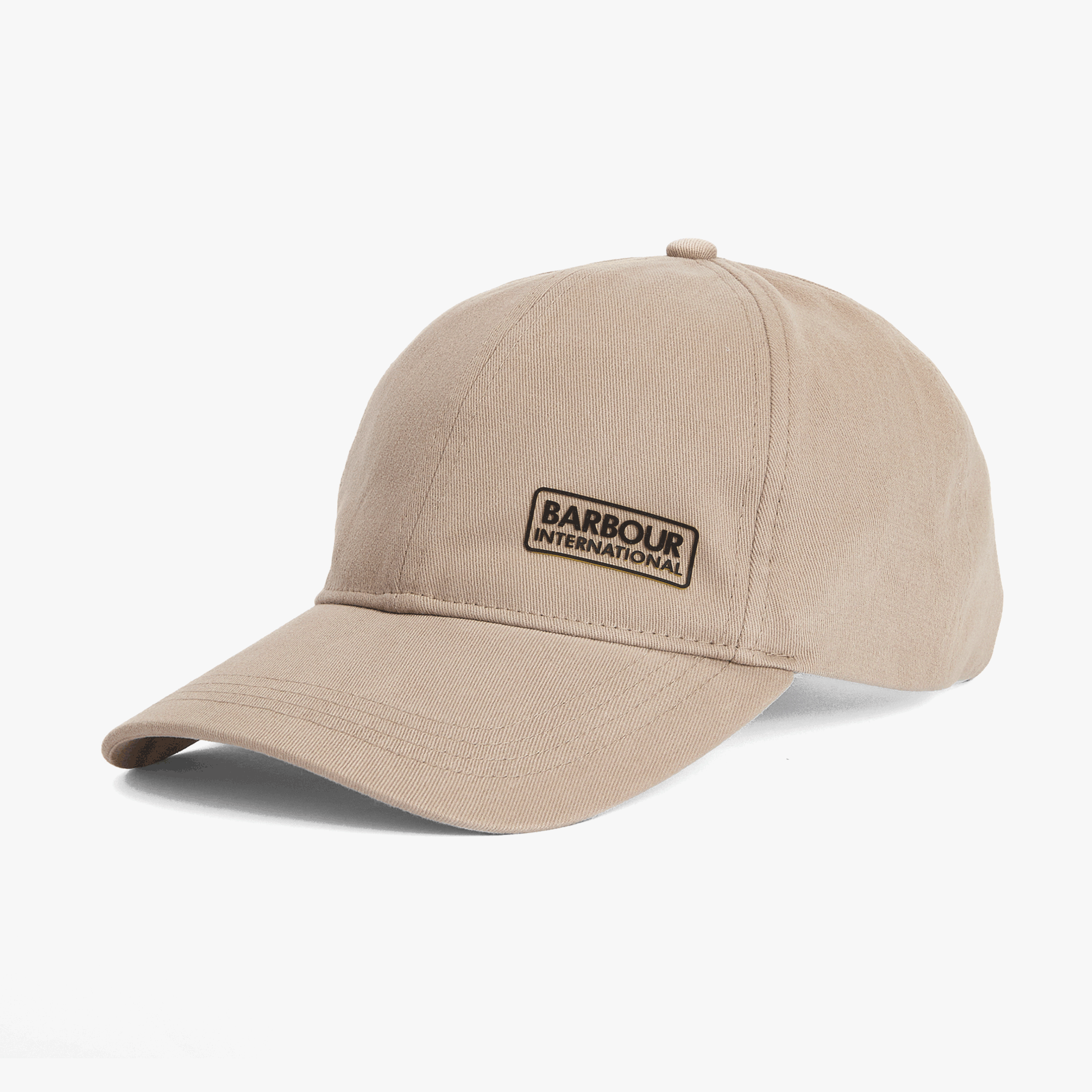Barbour NORTON DRILL Mens Baseball Cap Concrete