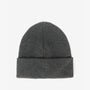 Barbour SENSOR LEGACY Mens Beanie Grey Marl top view showing soft fabric and turnup hem for comfort