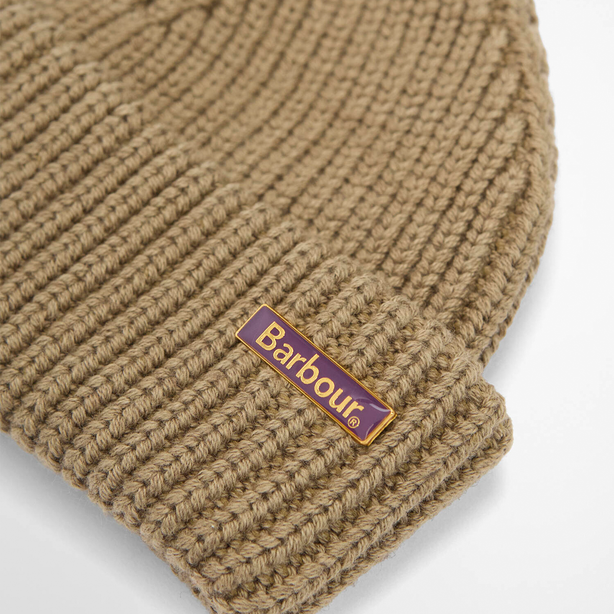 Barbour MOSELY BEANIE Mens Beanie Mushroom