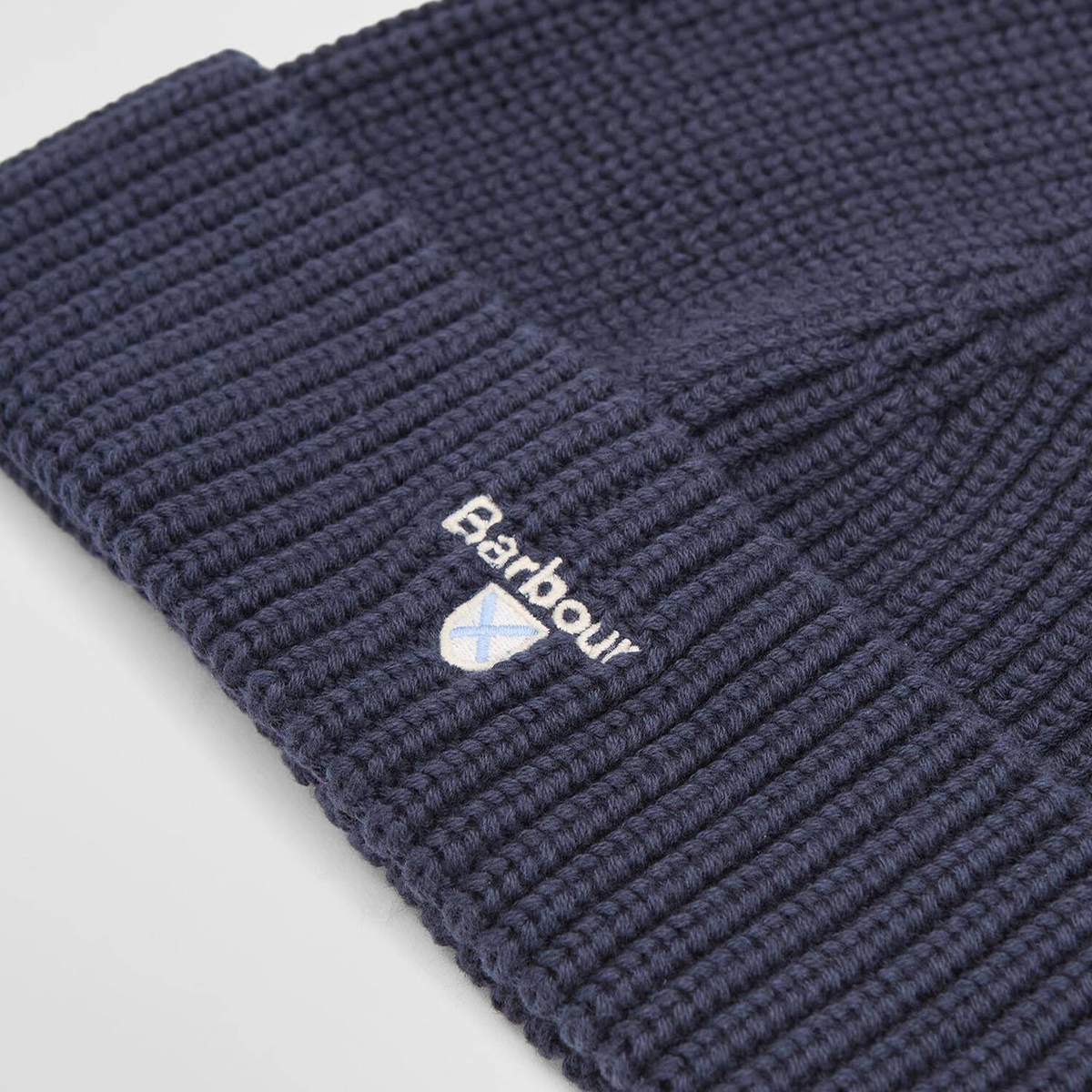 Barbour CASCADE KNITTED BEANIE Mens Beanie Navy