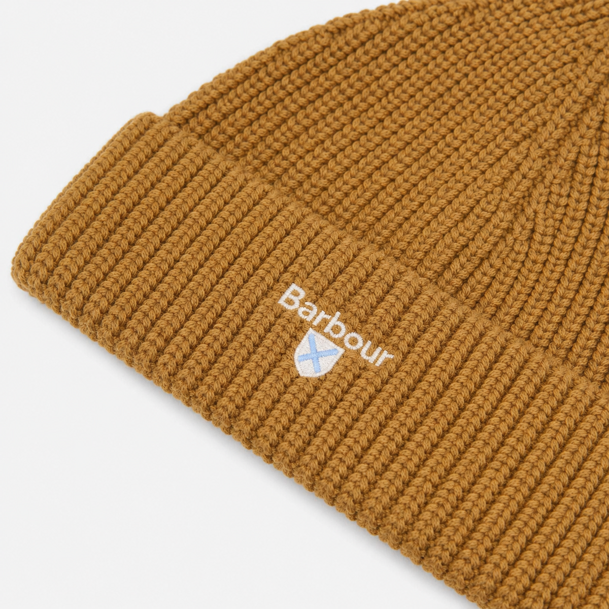 Barbour CASCADE KNITTED BEANIE Mens Beanie Cumin