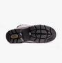 Barbour TEMPEST Mens Wellington Boots Black sole view featuring rubber grip for traction and durability.