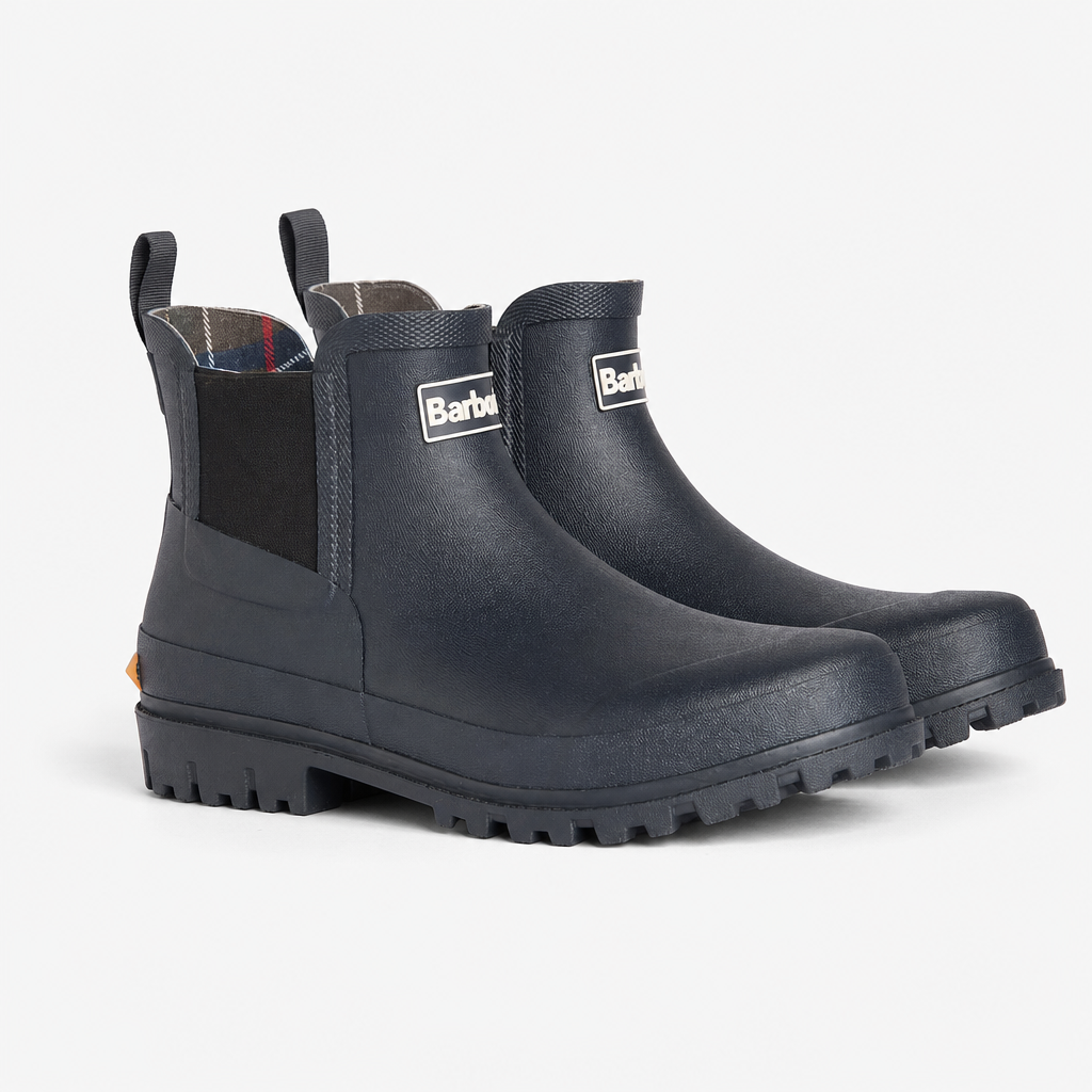 Barbour ANDALE CHELSEA Mens Wellingtons Navy