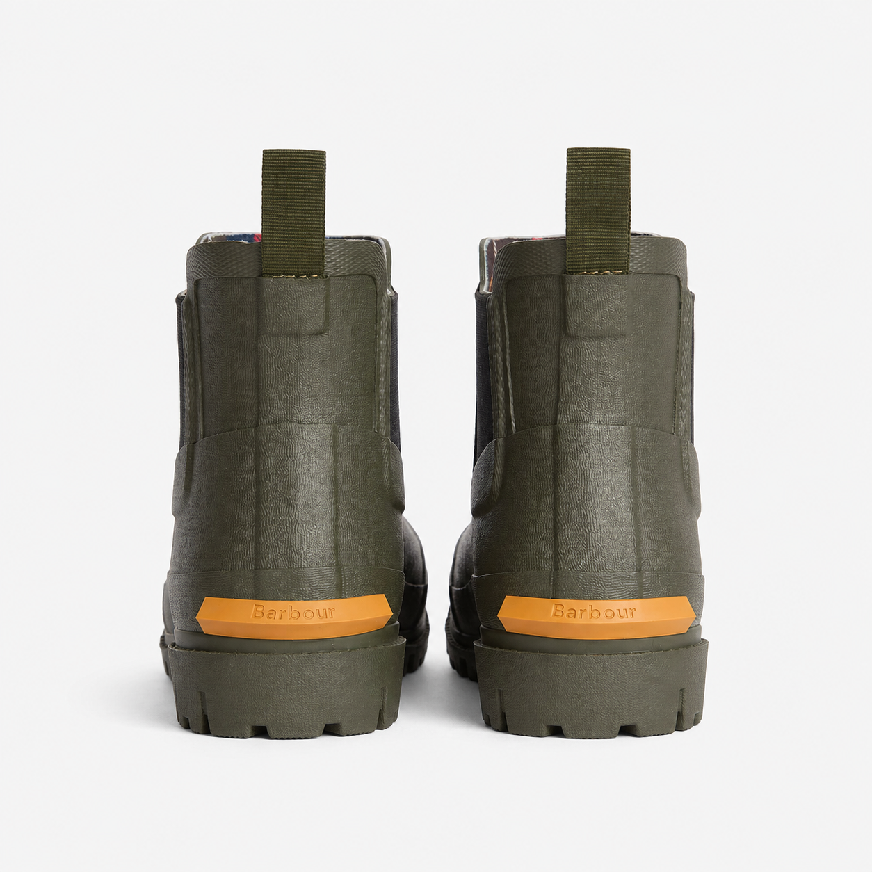 Barbour ANDALE CHELSEA Mens Wellingtons Dark Olive